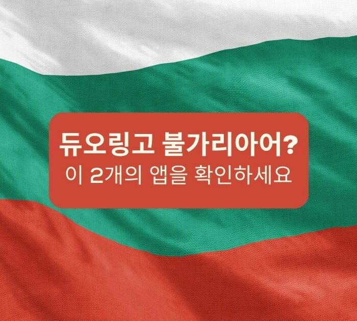 듀오링고 불가리아어 Ling App