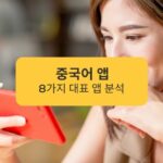 중국어 앱 8가지 대표 앱 분석Analysis of 8 representative Chinese apps