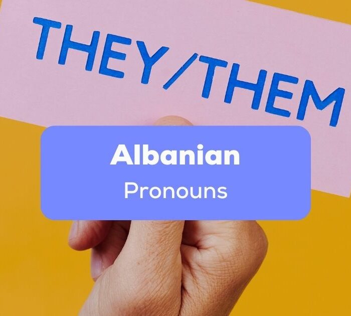 Albanian pronouns