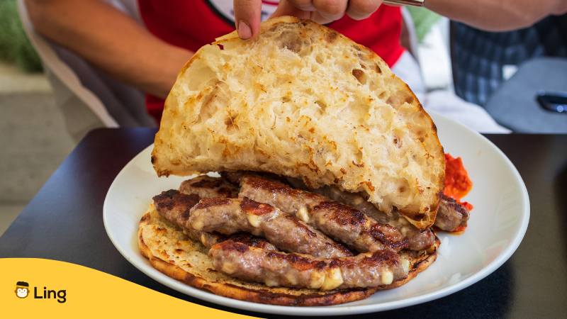 Bosnsiches Gericht Cevapi