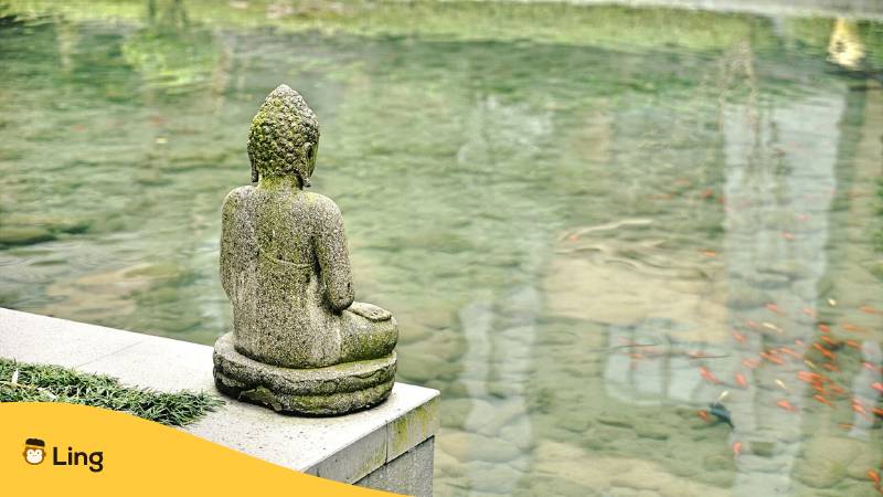 Buddhismus und weitere Religion in China aus der Ling-App