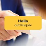 Hände schütteln und Hallo auf Punjabi sagen lernen mit Ling