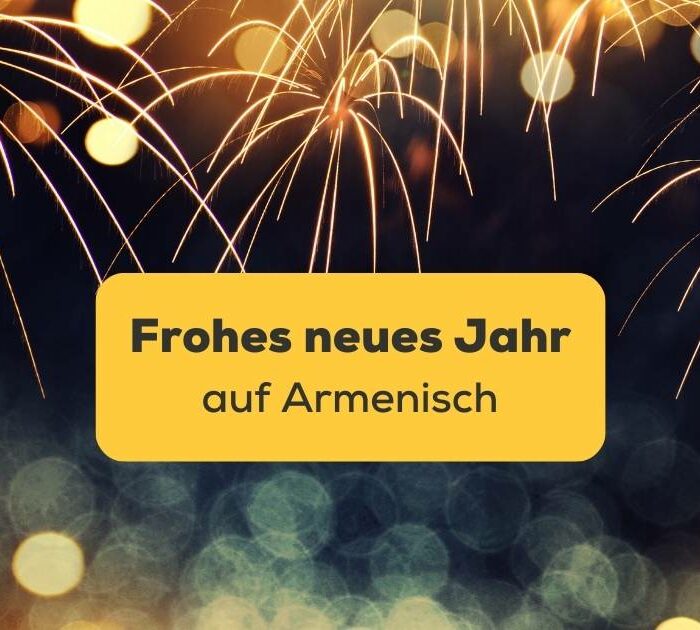 Lerne mit der Ling-APp ein frohes neues Jahr auf Armenisch zu wünschen