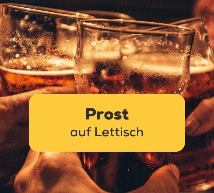 Lerne mit der Ling-App die Trinkkultur von Lettland kennen und Prost auf Lettisch zu sagen
