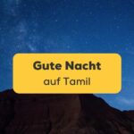 Titelbild: Gute Nacht auf Tamil