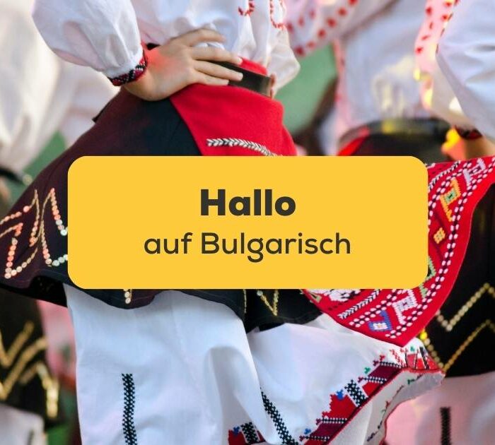 Lerne mit der Ling-App Hallo auf Bulgarisch zu sagen und vieles mehr