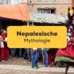 Nepalesische-Mythologie-Nepalesisches-Fest-mit-mystischen-Tänzer