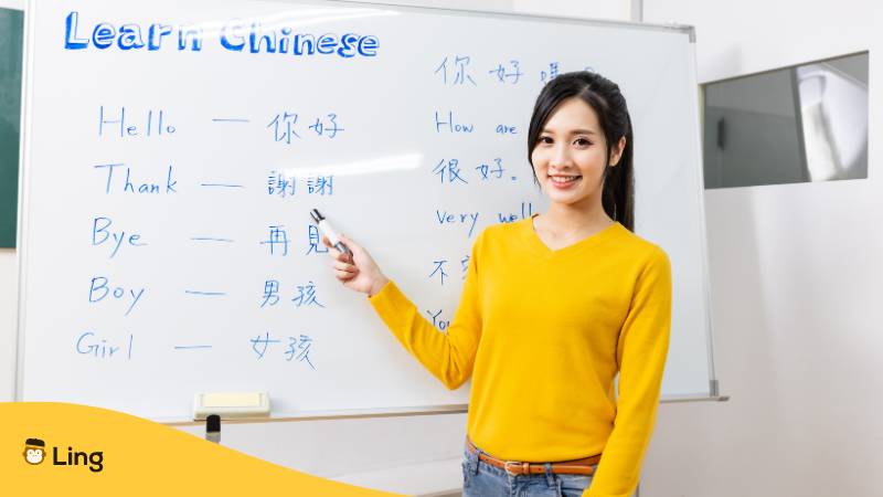 Lerne mit der Ling-App deinem Sprachlehrer Kantonesisch