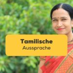 Tamilische Frau will Tamil Aussprache beibringen mit Ling