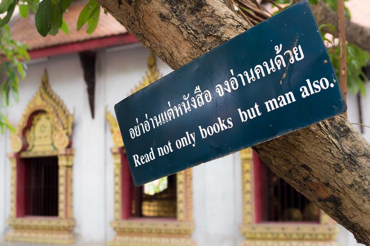 Buchstabieren auf Thai