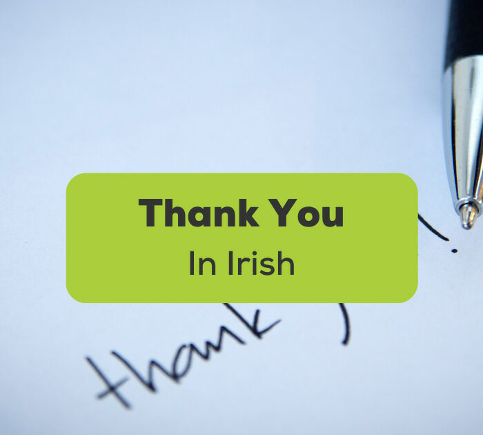 Thank You In Irish