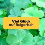 Viel Glück auf Bulgarisch mit Ling wünschen
