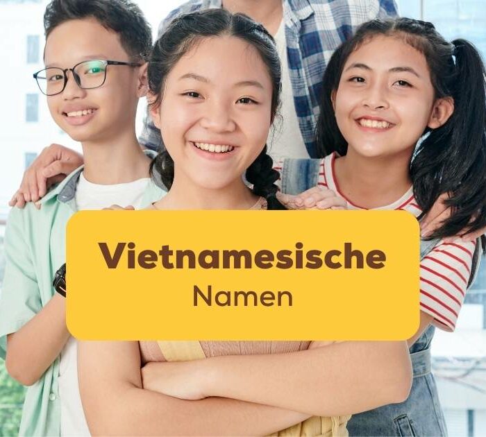 Vietnamesische Junge und Mädchen die Vietnamesische Namen haben