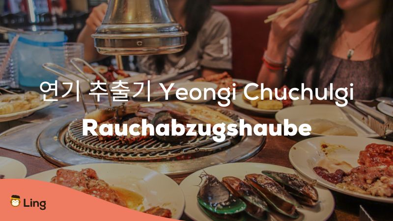 Rauchabzugshauben sind wichtig beim koreanischen Grillen