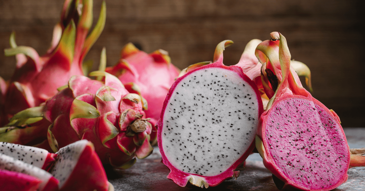 Früchte auf Thailändisch - Drachenfrucht